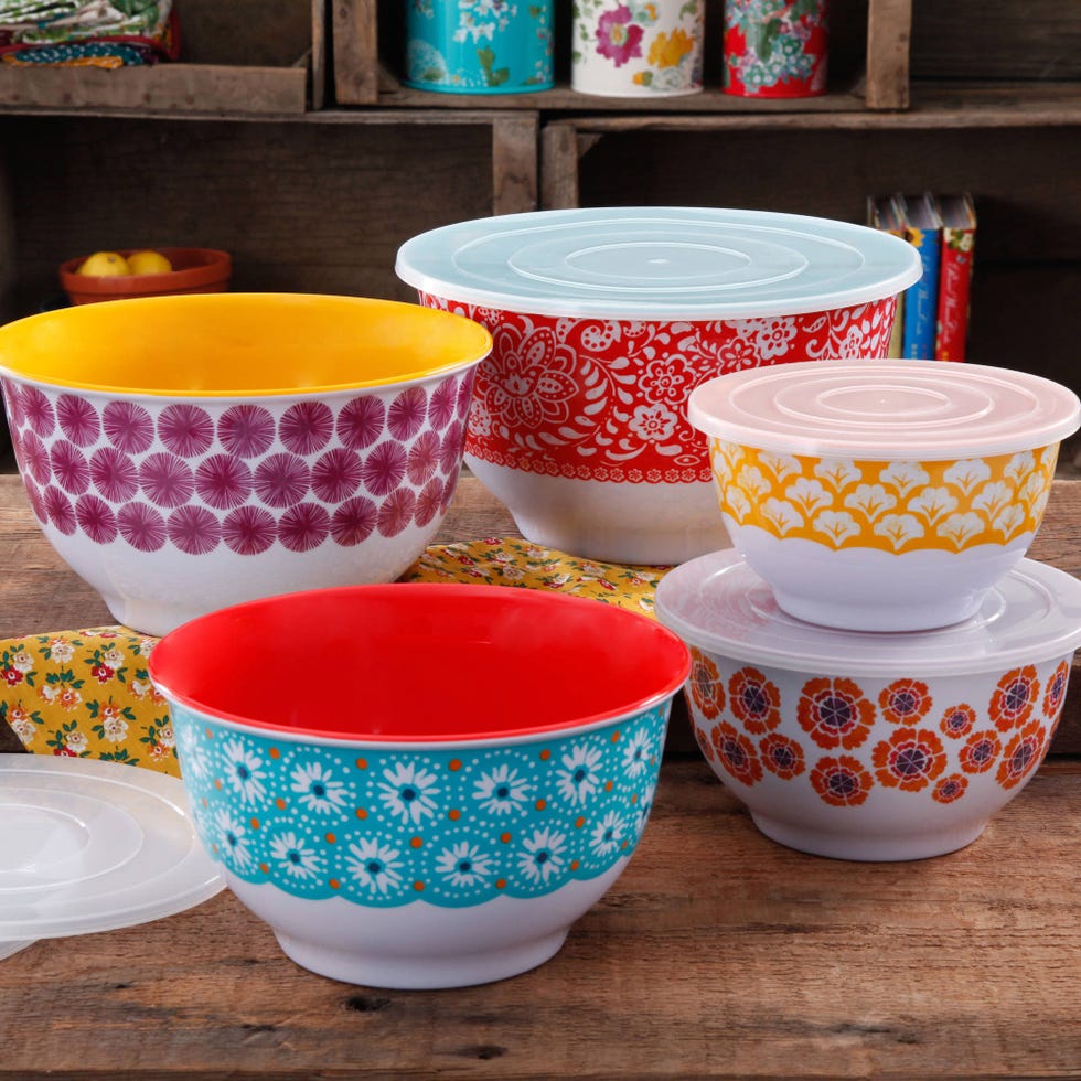 Pioneer Woman Mixing Bowl Sets (Winners!)