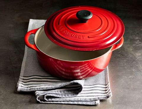 Le Creuset cherry red