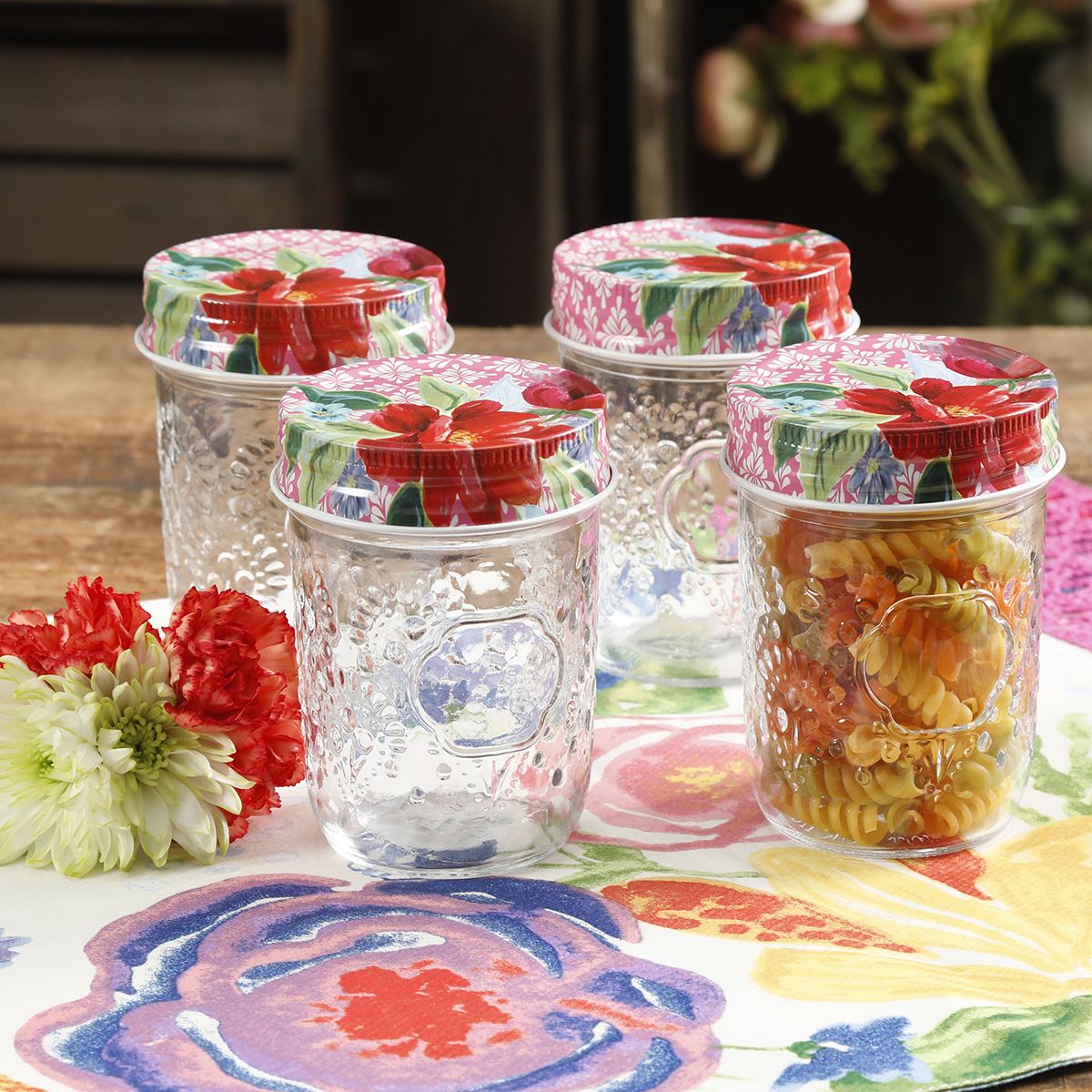 Pioneer woman spice online rack and jar set