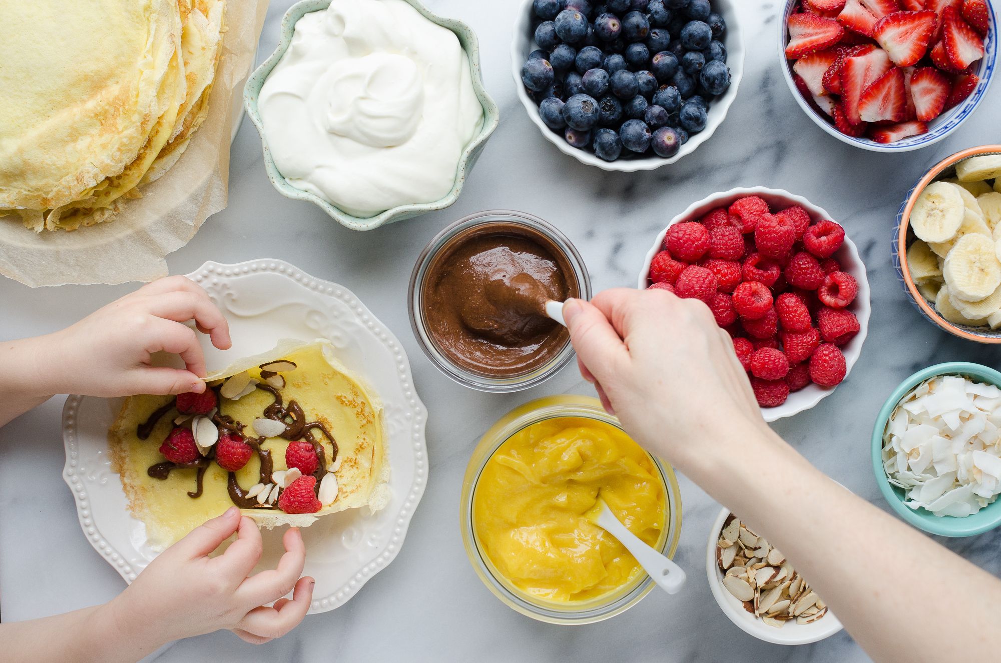 Family breakfast station recipe