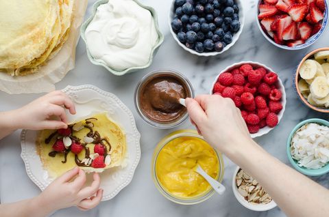 How to Set Up a Crepe Bar