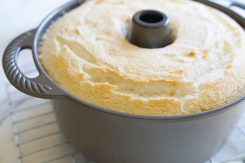 How to Make Angel Food Cake baked