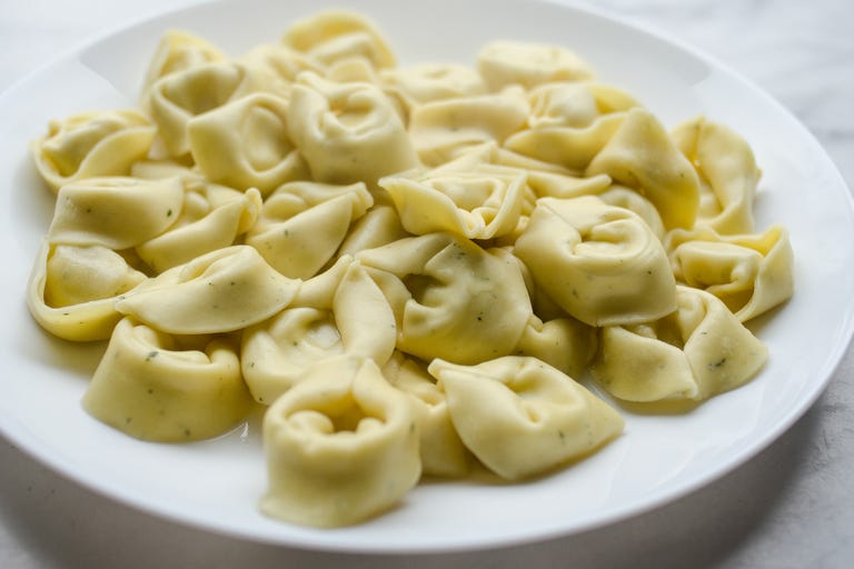 Butternut Squash, Sausage, and Tortelloni Soup