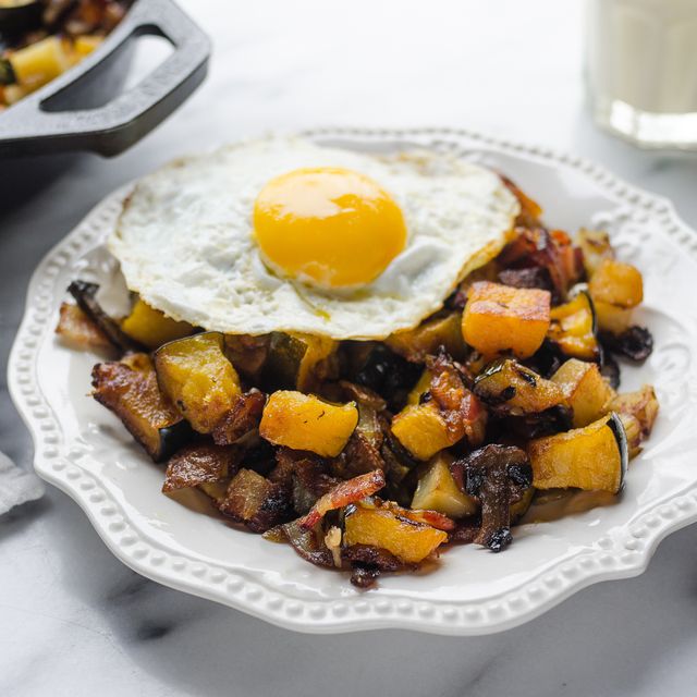 Roasted Squash and Bacon Hash 01