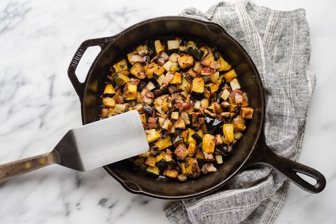 Roasted Squash and Bacon Hash 09