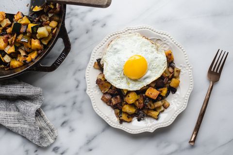 Roasted Squash and Bacon Hash 12