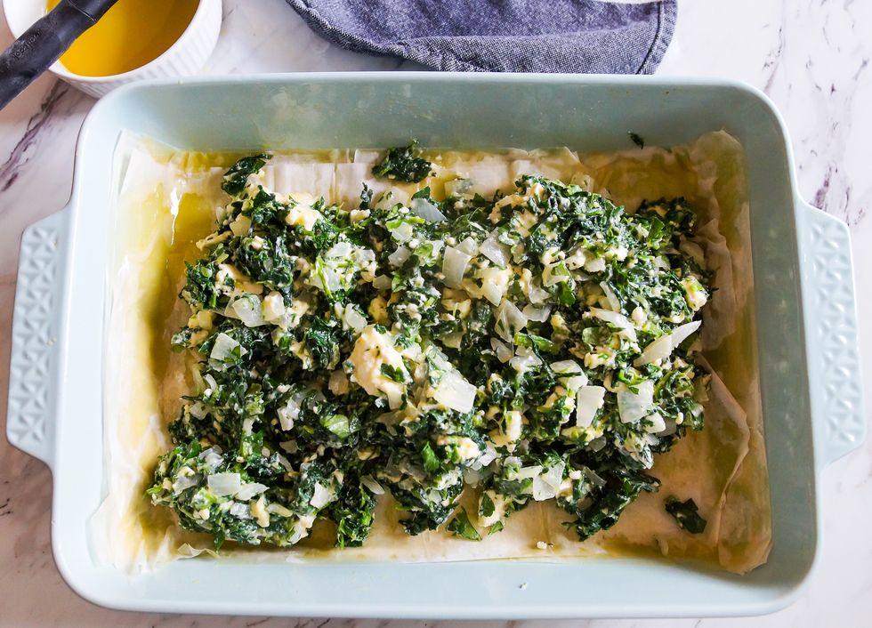 Phyllo Dough 101 spinach pie 3