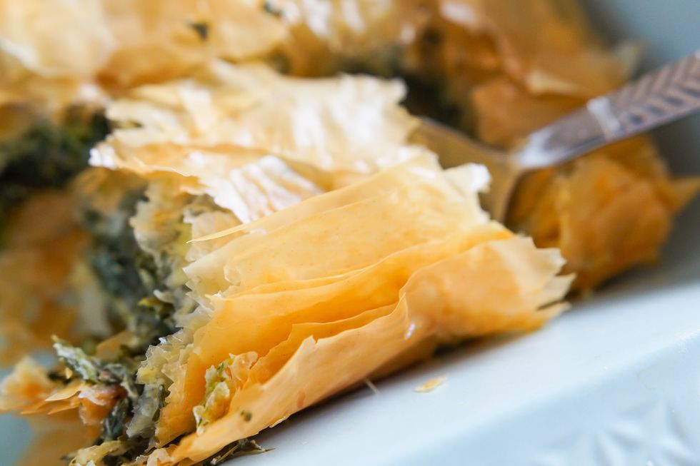 Phyllo Dough 101 spinach pie 8