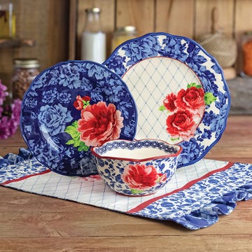 Heritage Floral 12 Pc Dinnerware Setsmallb