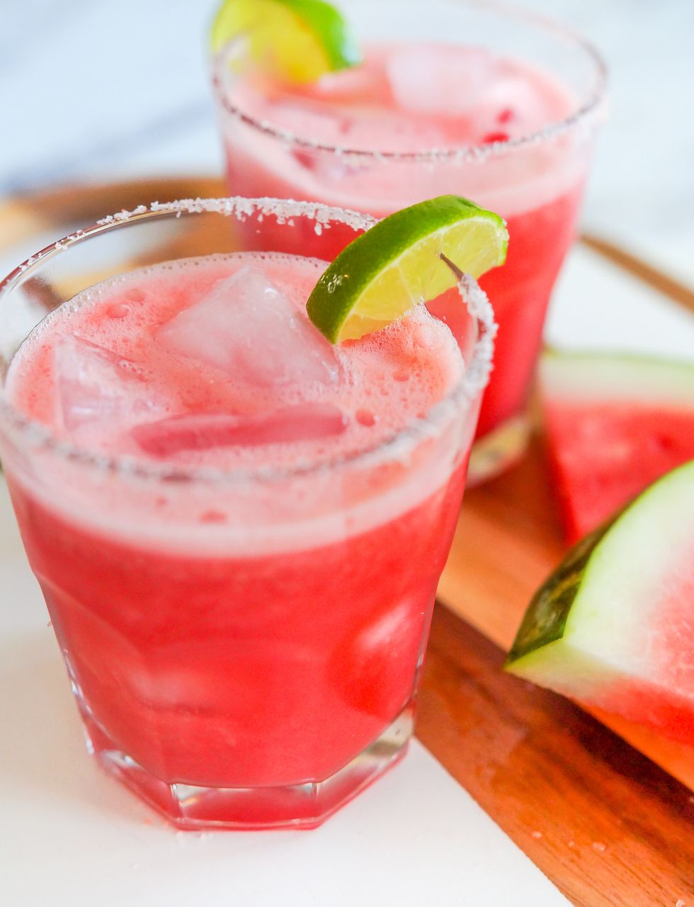 Watermelon Margarita Mocktails 1