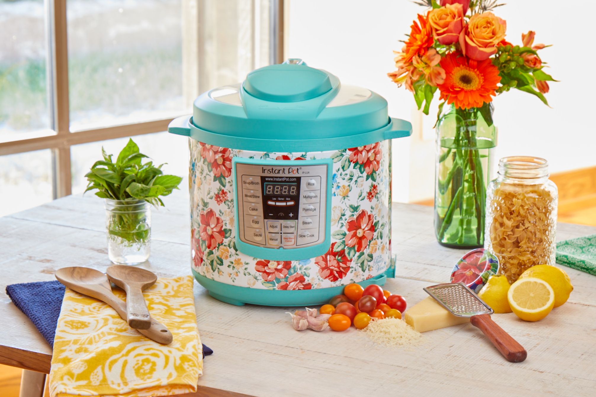 Instant pot vintage floral hot sale