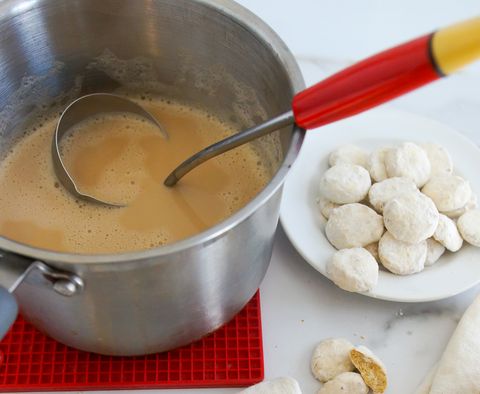 Homemade Chai ladle