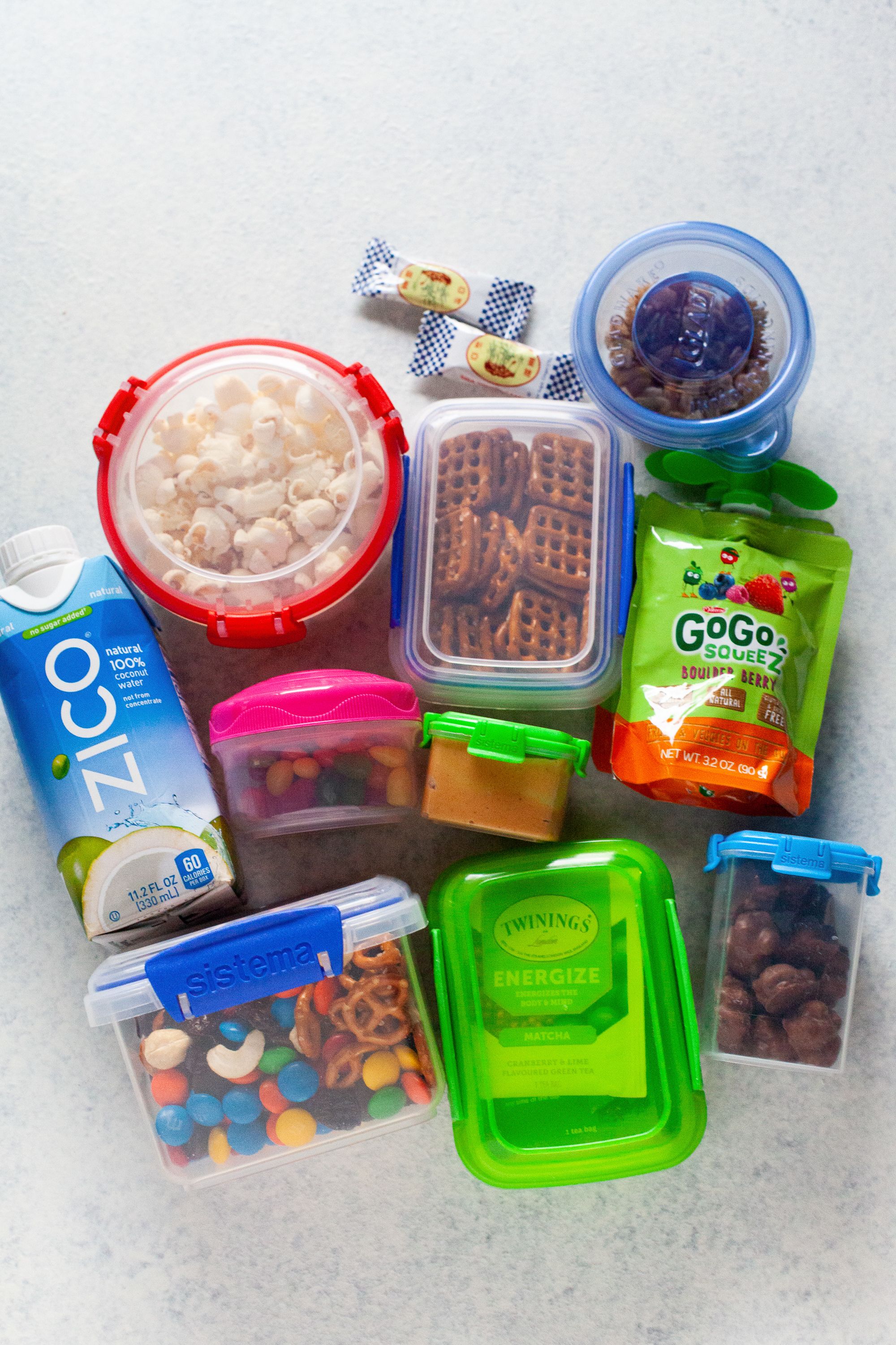 Healthy Kids Snacks and Travel Activity Packs for Kids