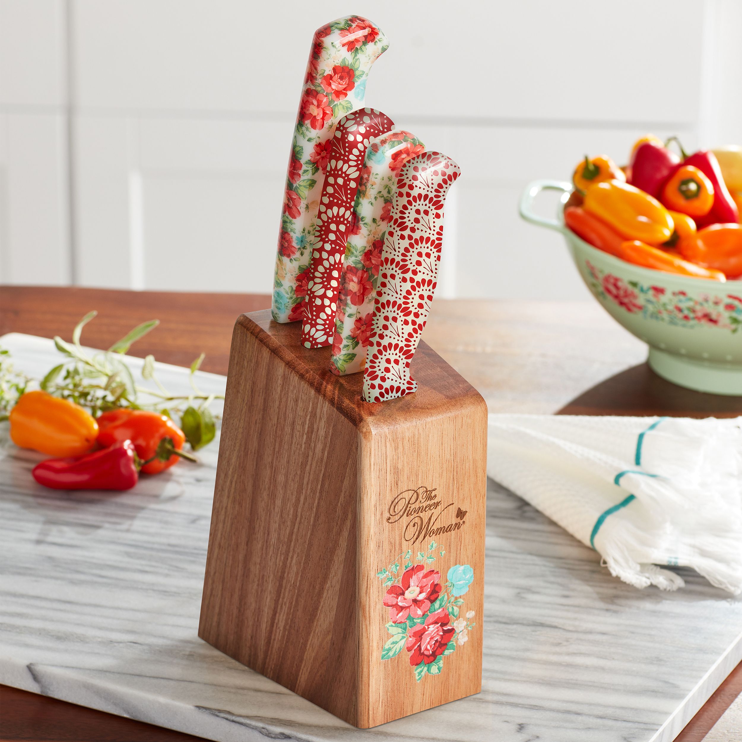 Brighten Your Day Giveaway #4: Pioneer Woman Knife Sets!