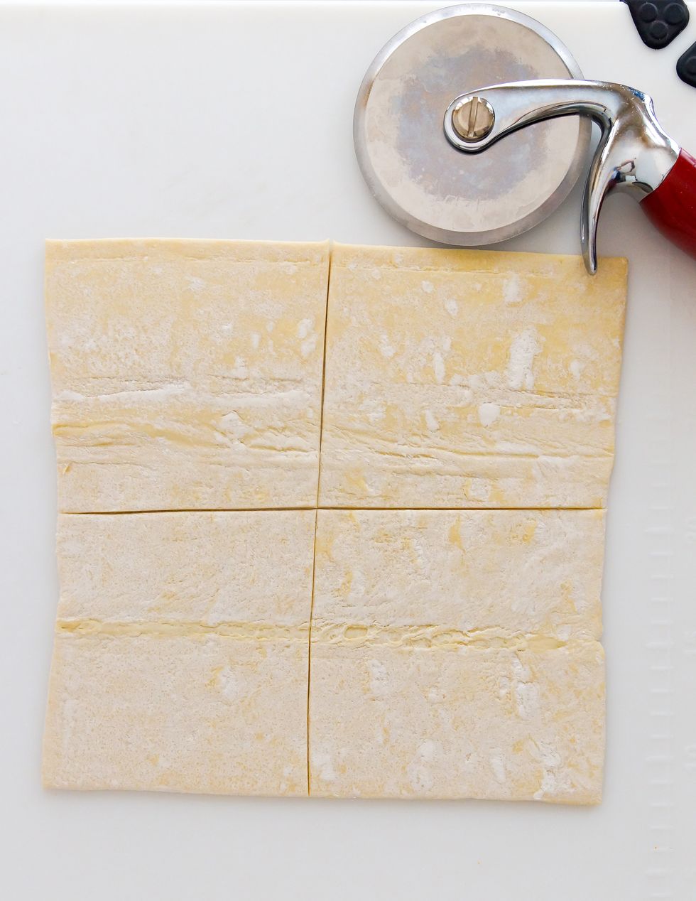 Cream Cheese Danish cut