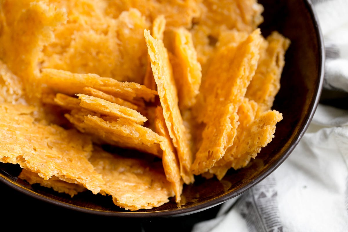 Sourdough Cheese Crackers