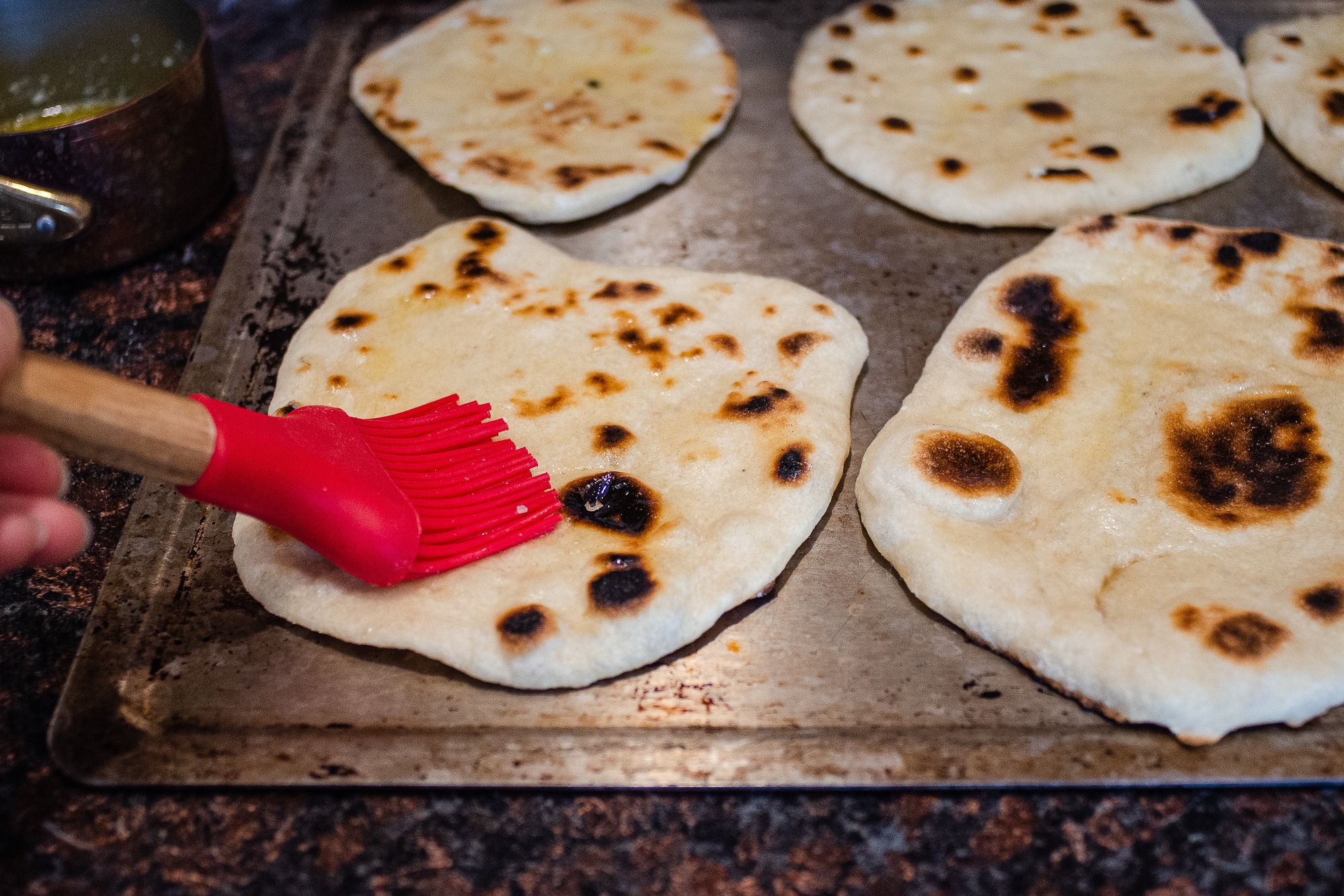 Sourdough Naan