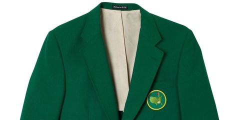 The Green Jacket worn by members and presented to Masters champions (this one is a replica).
