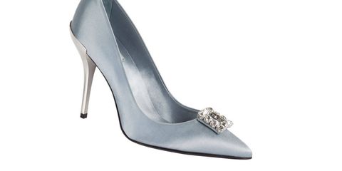 Go vegan with these Roger Vivier satin pumps. Eco-istas like Livia Firth (Colin's wife) and Natalie Portman are huge fans.rogervivier.com