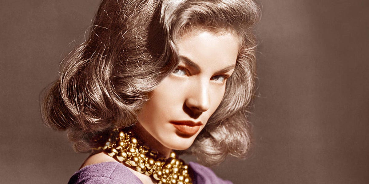 Lauren Bacall's Best Fashion Looks Through The Years - Style Photos Of 