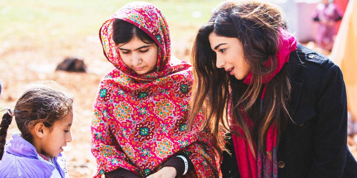 Malala Yousafzai And Shiza Shahid Philanthropy