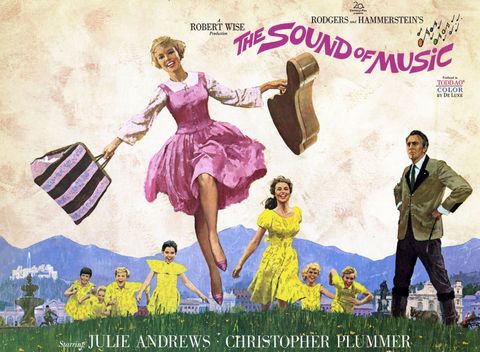sound of music movie poster