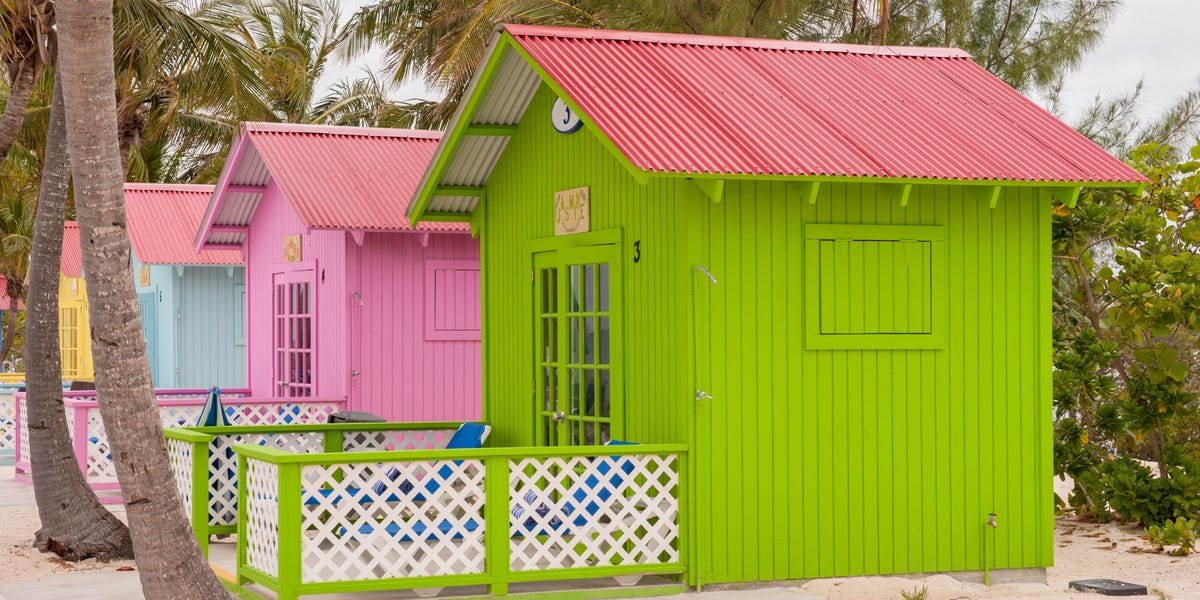 Colorful Beach Houses Around The World Bright Beach