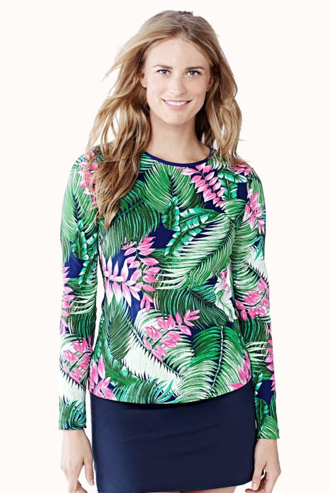 palm print womens clothing