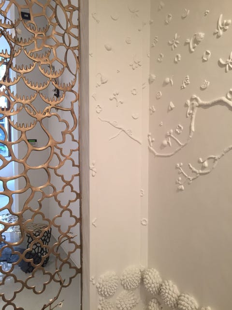 A detail of the room Wiseman created for the R & Company show. A detail of the room Wiseman created for the R & Company show.