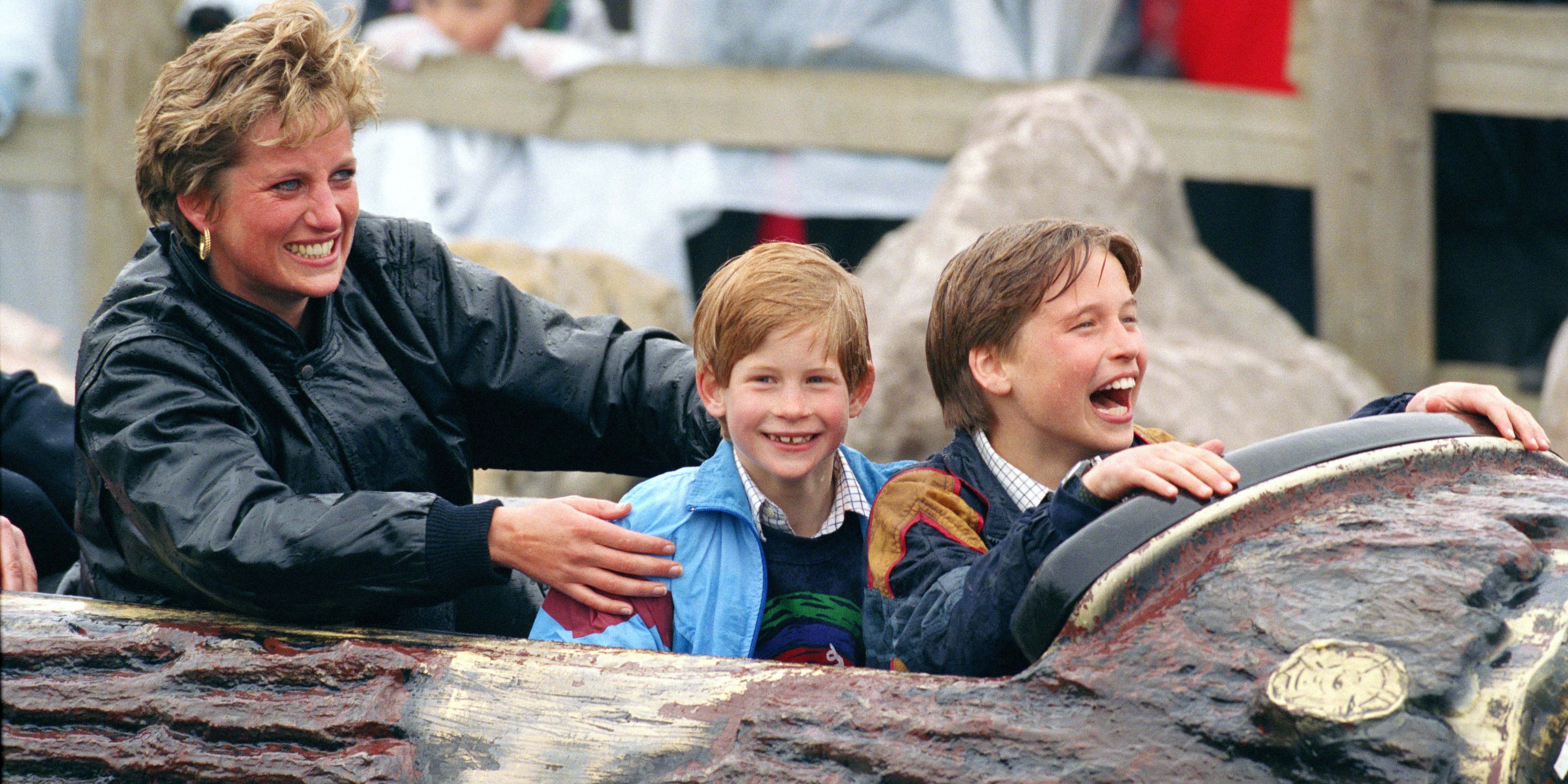 Prince William and Prince Harry's Childhood in Photos