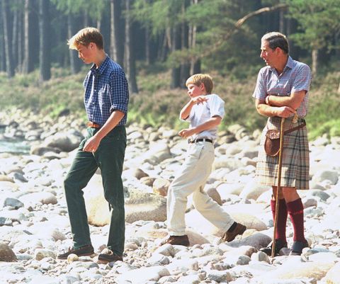 Prince William and Prince Harry's Childhood in Photos