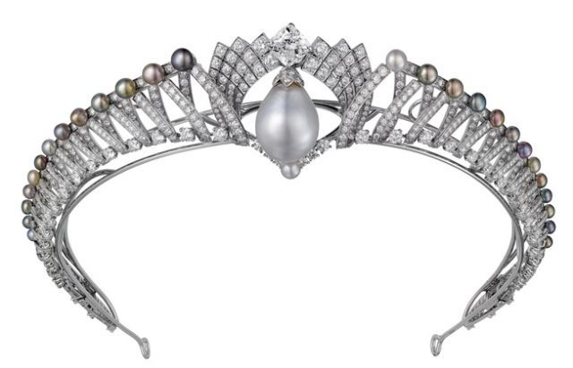 cartier diamond tiara