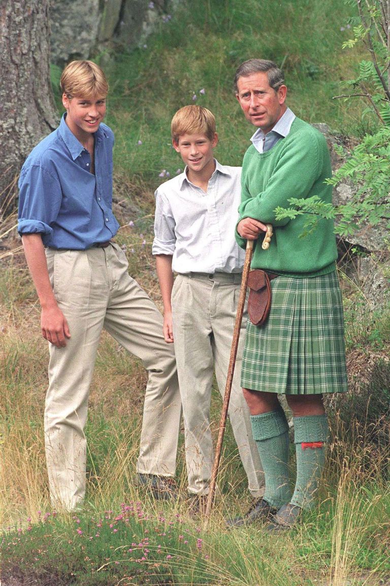 Prince William and Prince Harry's Childhood in Photos