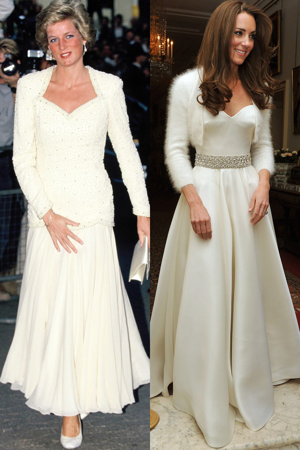 clothing, dress, white, gown, fashion, shoulder, fashion model, a line, neck, haute couture,