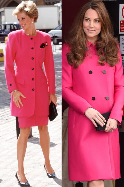 Clothing, Coat, Pink, Overcoat, Trench coat, Fashion, Outerwear, Dress, Magenta, Street fashion, 