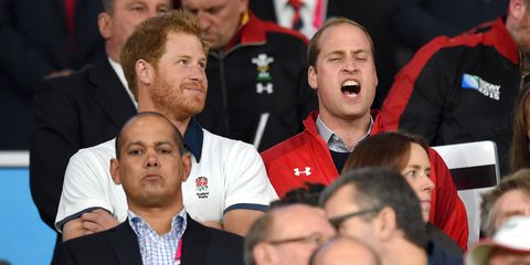 Rugby World Cup - The Royal Family's Funny Reactions