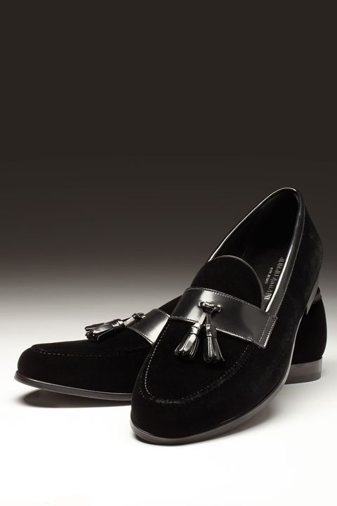 <p>$825, <a href="http://www.armani.com/us/giorgioarmani/men/onlinestore/shoes">Giorgio Armani</a>.</p>