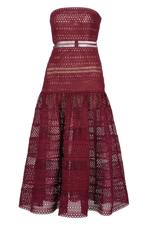 Brown, Product, Dress, Textile, Red, One-piece garment, Pattern, Maroon, Magenta, Day dress, 