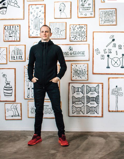 <p>The RISD-trained designer, typography nut, and Airbnb co-founder is worth about $1.9 billion after last year's $20 billion valuation. <strong>NATURAL </strong><strong>HABITAT</strong> San Francisco's SoMa neighborhood. <strong>CAVEAT</strong> Say goodbye to concierges and room service—fancy hotels are not in your future.</p>