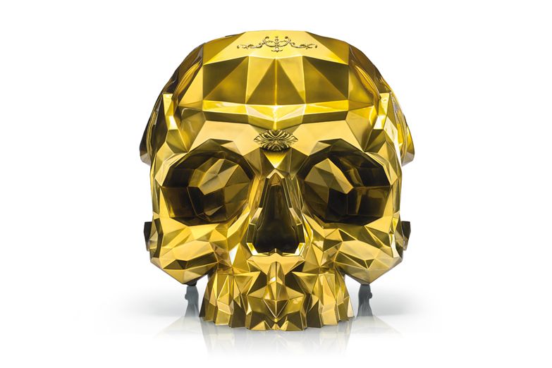 Yellow, Bone, Skull, Personal protective equipment, Mask, Symmetry, Fictional character, 