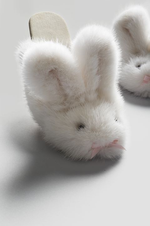 Skin, Rabbit, Rabbits and Hares, White, Domestic rabbit, Grey, Beige, Fawn, Toy, Whiskers, 