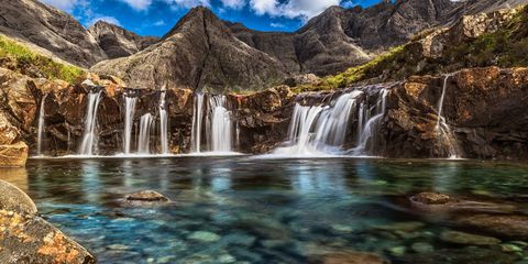 Body of water, Nature, Natural landscape, Mountainous landforms, Water resources, Water, Highland, Landscape, Watercourse, Mountain, 