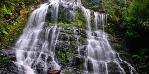 Waterfall, Water resources, Body of water, Natural landscape, Nature, Water, Watercourse, Nature reserve, Vegetation, Chute, 