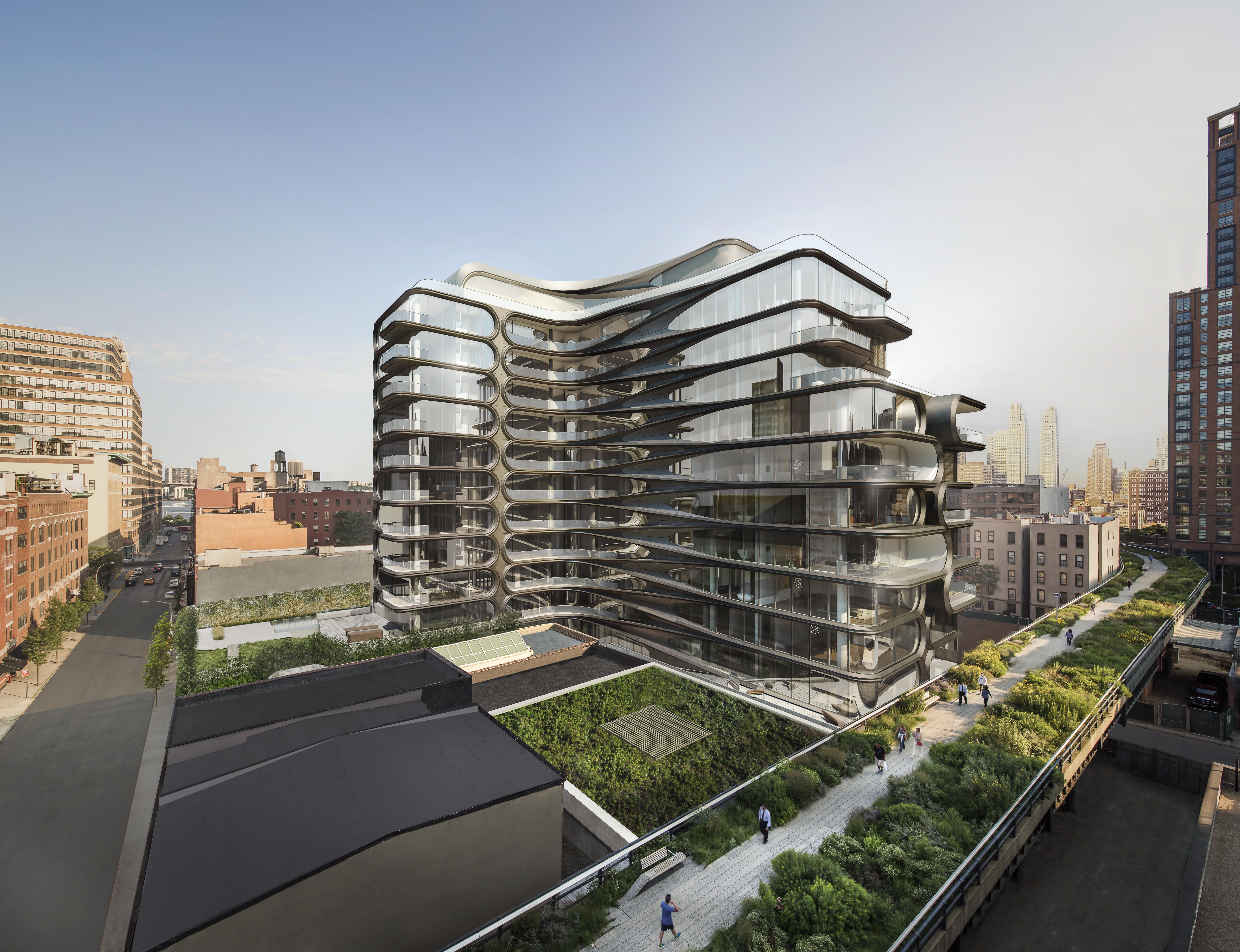 Zaha Hadid Nyc Building Pete Davidson And Ariana Grande S Apartment On The High Line - roblox condo building