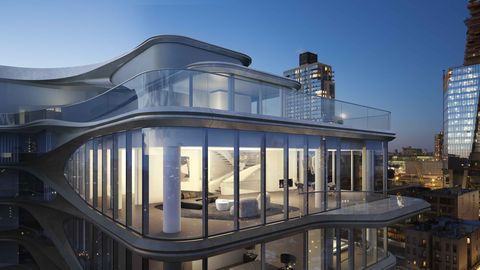 Zaha Hadid Nyc Building Pete Davidson And Ariana Grande S Apartment On The High Line