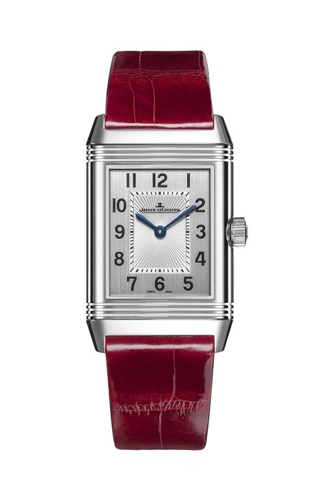 Product, Analog watch, Watch, Photograph, Red, Watch accessory, Font, Carmine, Magenta, Maroon, 