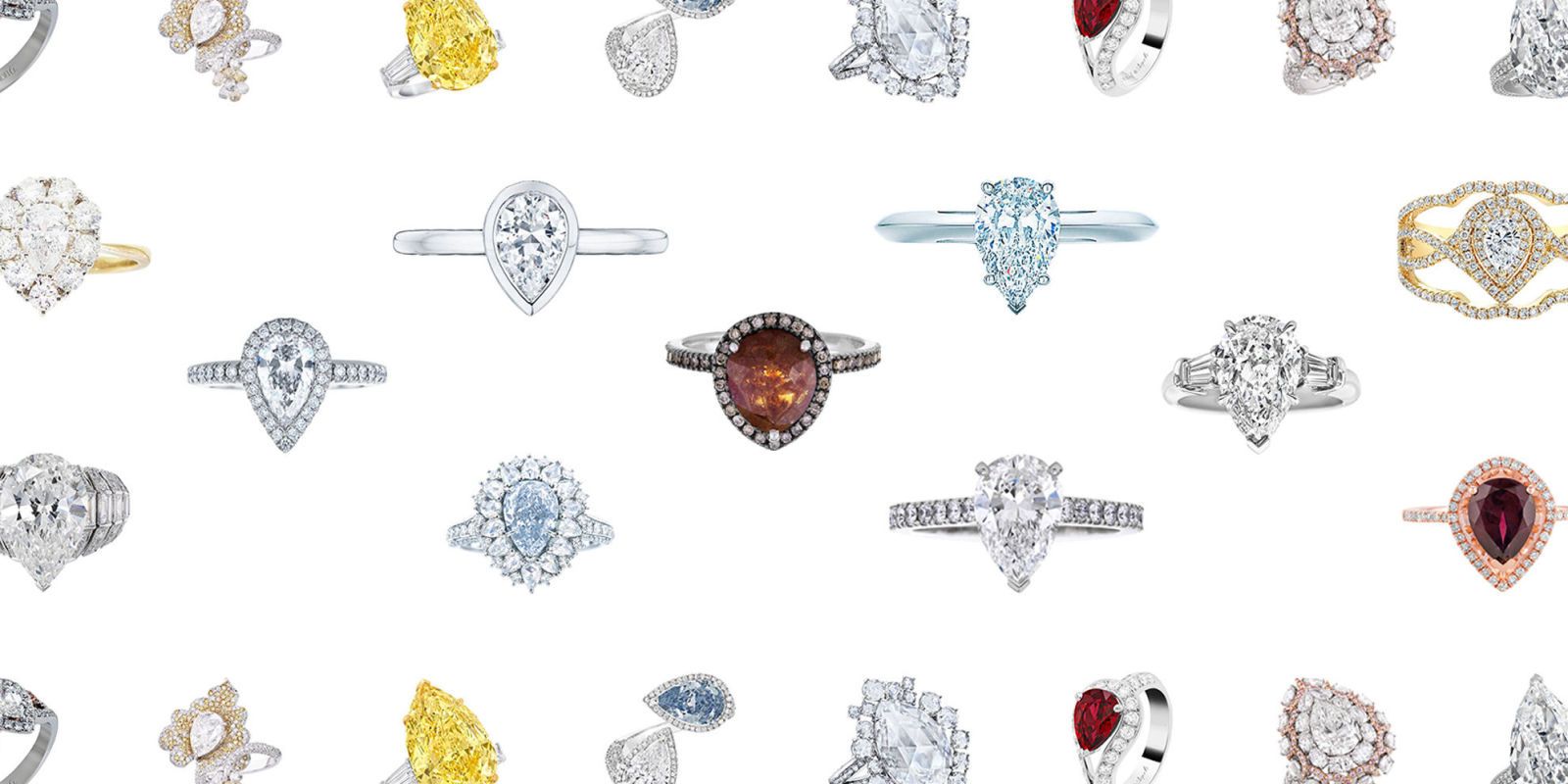 20 of the Best Pear Shaped Engagement Rings