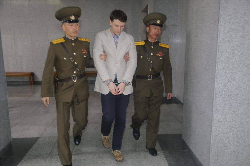 A video released this week shows North Korean guards escorting UVA student Otto Warmbier.
