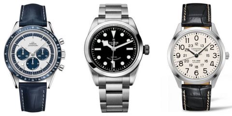 Product, Analog watch, Watch, Glass, Photograph, White, Fashion accessory, Watch accessory, Metal, Still life photography, 