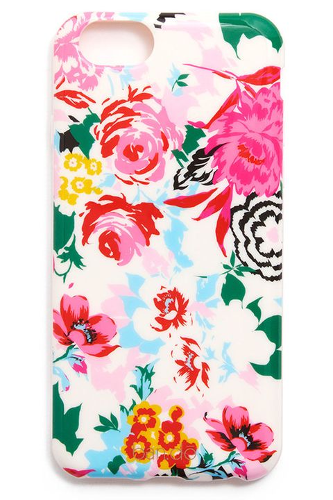 Pink, Flower, Pattern, Orange, Teal, Peach, Floral design, Mobile phone case, Handheld device accessory, Mobile phone accessories, 